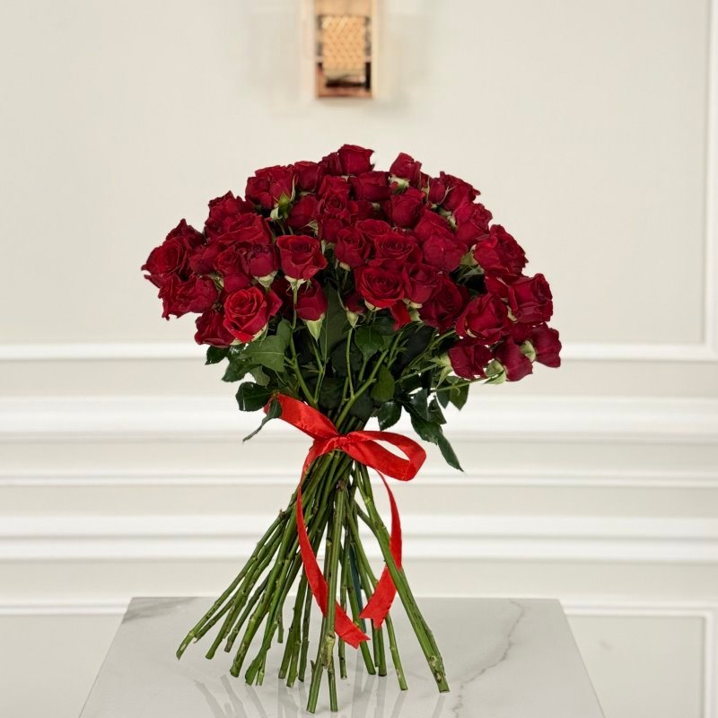 Baby Red Roses Bouquet