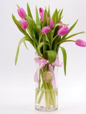 Cylindrical vase 25