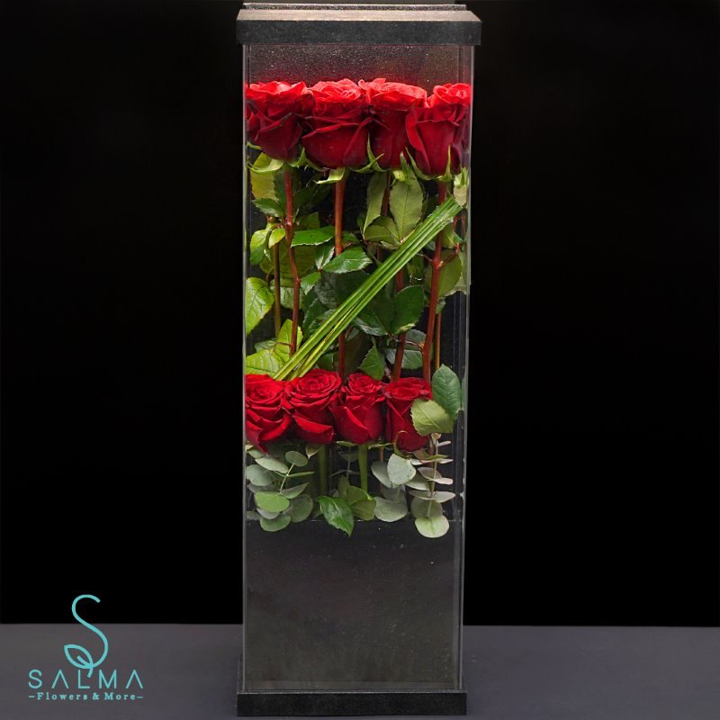 Red Roes Rectangular Shape 1