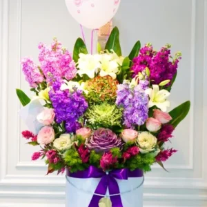 Color Whisper Bouquet by Salma Flowers – Same-day delivery in Amman