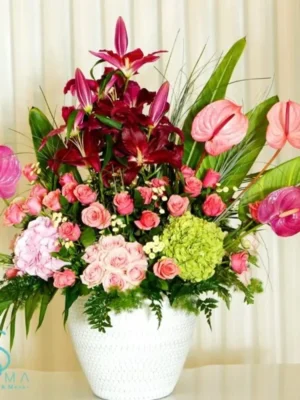 Nature Whisper Bouquet by Salma Flowers – Same-day delivery in Amman