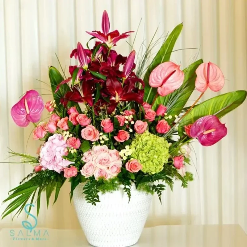 Nature Whisper Bouquet by Salma Flowers – Same-day delivery in Amman