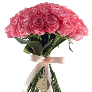 Pink Rose Bouquet by Salma Flowers – Same-day delivery in Amman