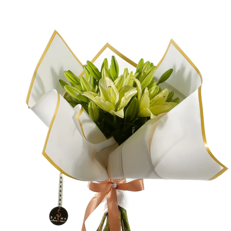Shining Lily Bouquet by Salma Flowers – Same-day delivery in Amman