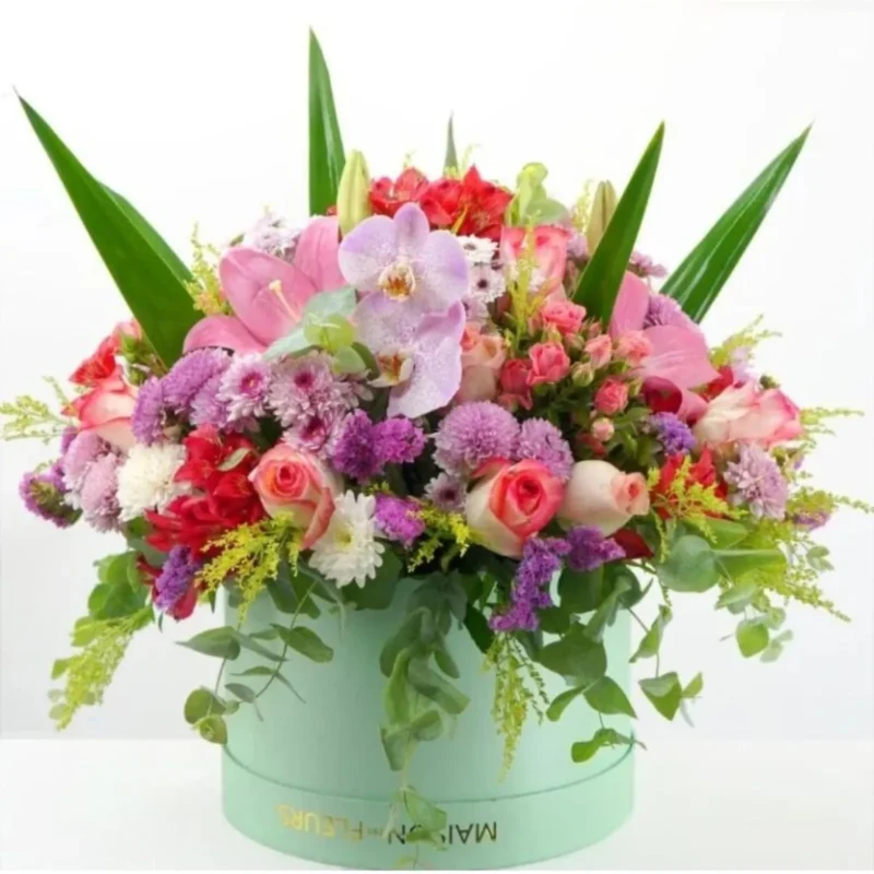 Violet Tale Bouquet by Salma Flowers – Same-day delivery in Amman