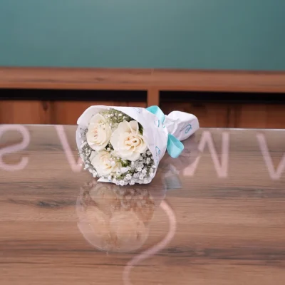 Three Hearts - Luxury Flowers Arrangement