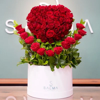 Heart of Roses - Luxury Flowers Arrangement