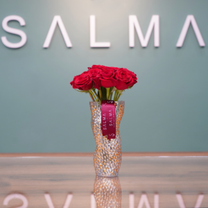 Silk & Gold - Luxury Flowers Arrangement