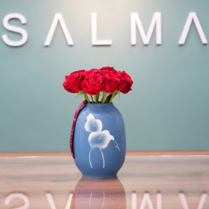 Azure Blossom - Luxury Flowers Arrangement
