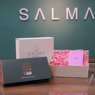 The Salma Trio Chanel & Chocolate - Luxury Flowers Arrangement