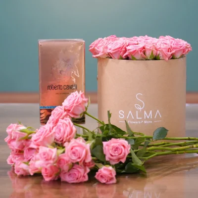 Salma Box With Roberto Cavalli - Luxury Flowers Arrangement