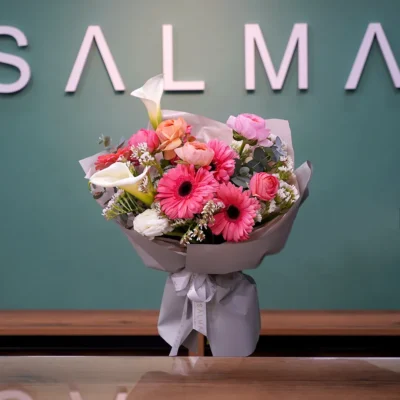 Cloudy Pink - Gift the breathtaking Cloudy Pink arrangement. A premium assortment of soft pastel luxury flowers, elegantly designed to create a perfect, long-lasting floral gift that radiates serenity, elegance, and pure joy.