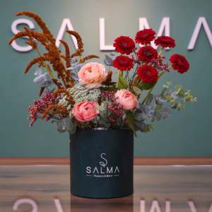 Luxury Flowers In Box Amman - Royal Noir