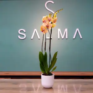Yellow Orchid - Luxury Flowers Arrangement
