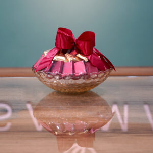 Luxurious Chocolate Blue Plate 600g