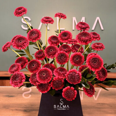 Bold Magenta Bloom Box